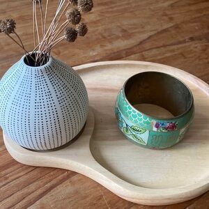 Floral Enamel Bracelet